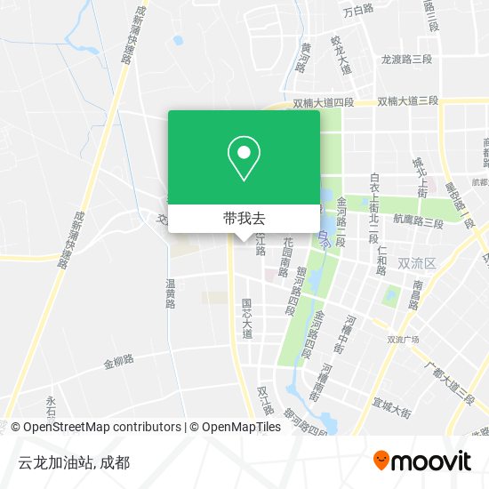 云龙加油站地图