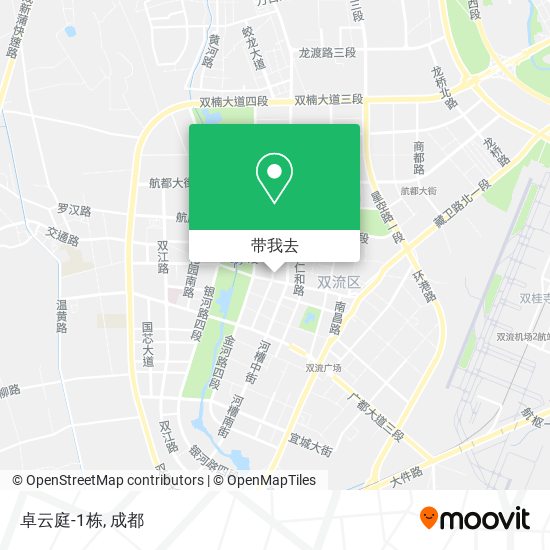 卓云庭-1栋地图