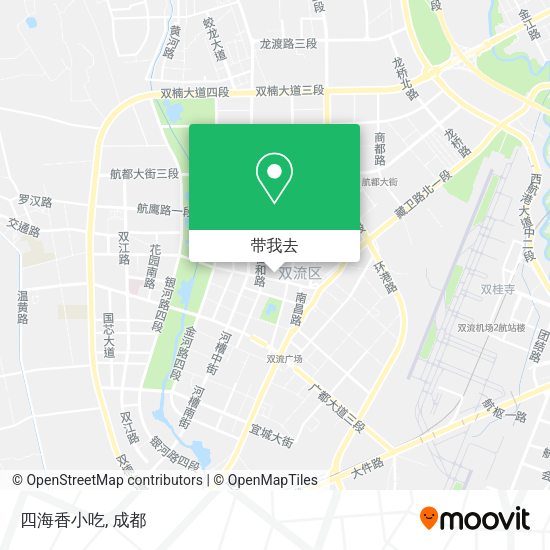四海香小吃地图