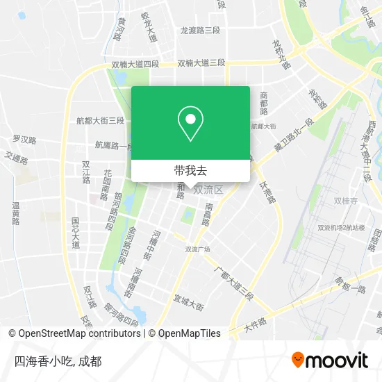 四海香小吃地图