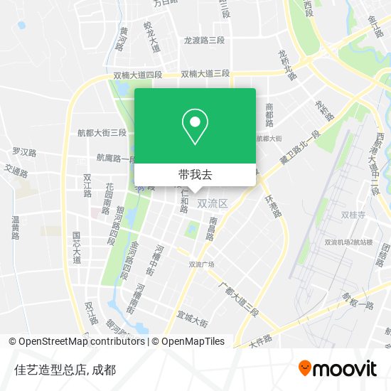 佳艺造型总店地图