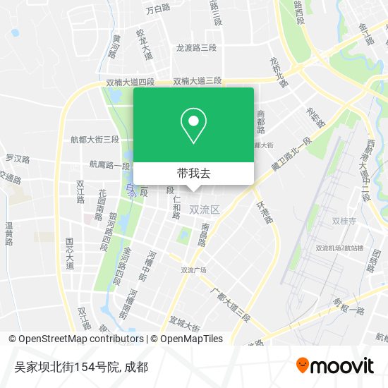 吴家坝北街154号院地图