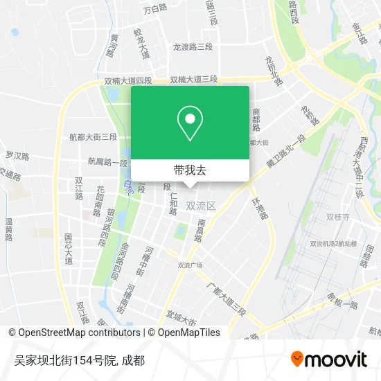 吴家坝北街154号院地图