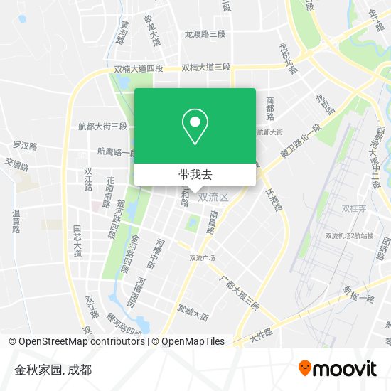 金秋家园地图