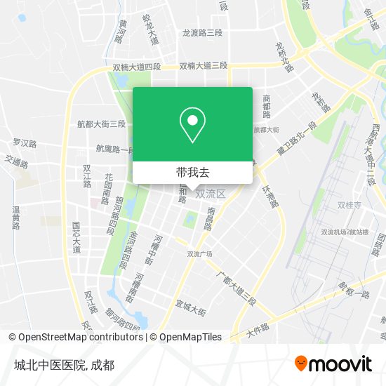 城北中医医院地图