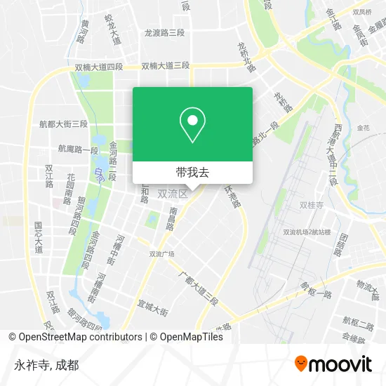 永祚寺地图
