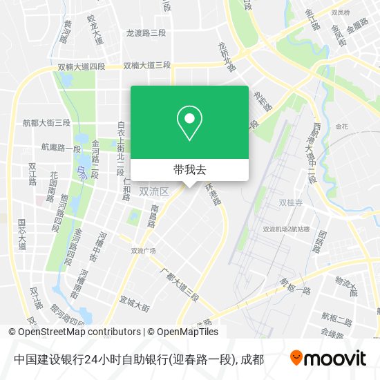 中国建设银行24小时自助银行(迎春路一段)地图