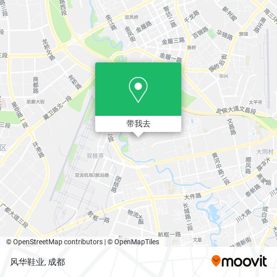 风华鞋业地图