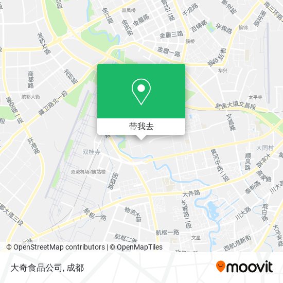 大奇食品公司地图