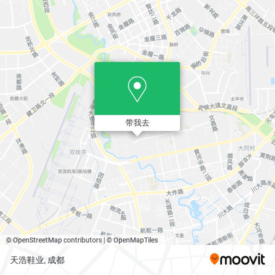 天浩鞋业地图