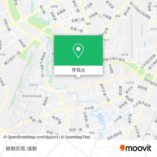 丽都宾馆地图