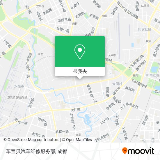 车宝贝汽车维修服务部地图