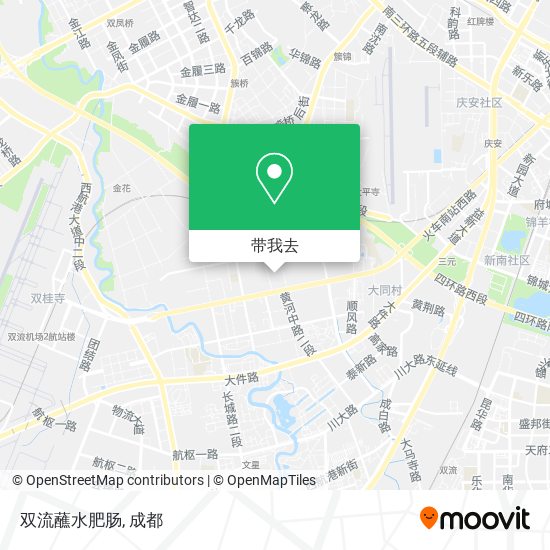 双流蘸水肥肠地图