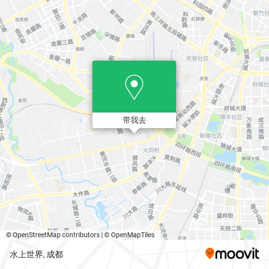 水上世界地图