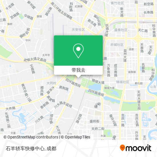 石羊轿车快修中心地图
