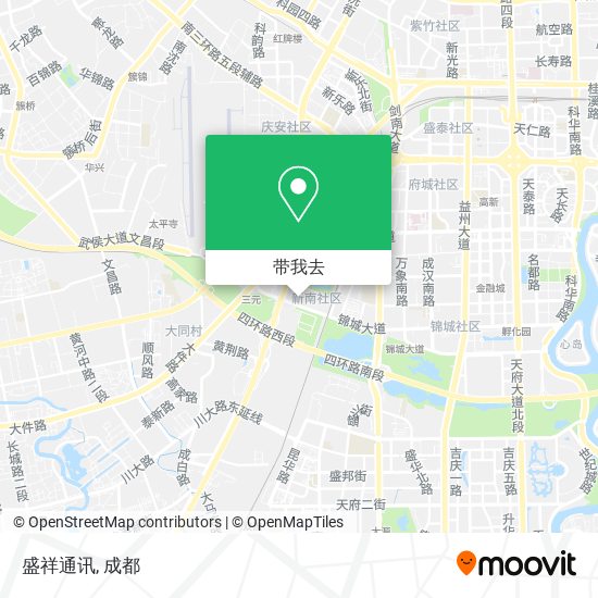 盛祥通讯地图