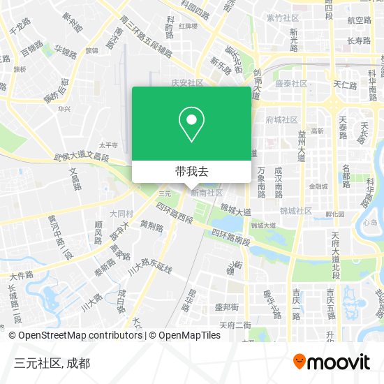 三元社区地图