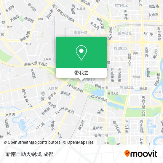 新南自助火锅城地图