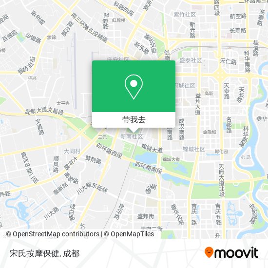 宋氏按摩保健地图