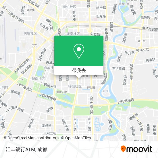 汇丰银行ATM地图