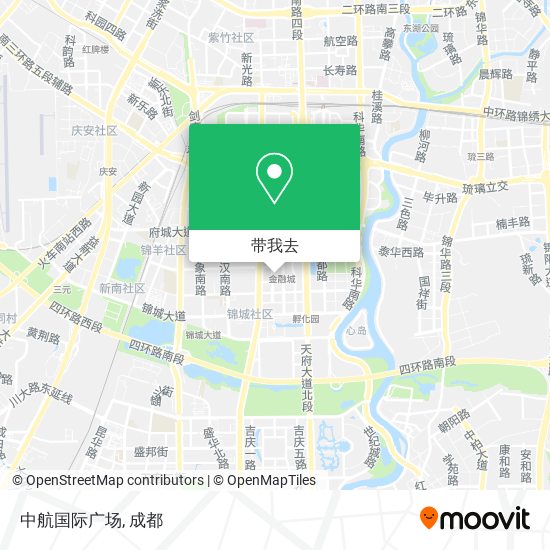 中航国际广场地图