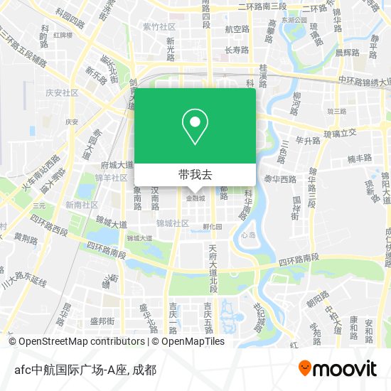 afc中航国际广场-A座地图