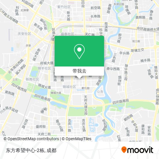 东方希望中心-2栋地图