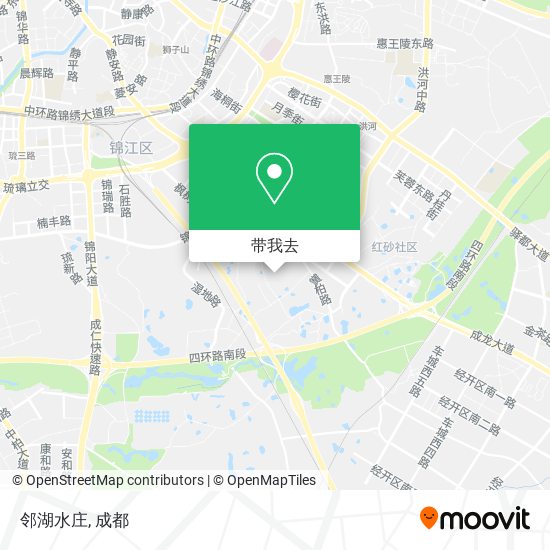 邻湖水庄地图