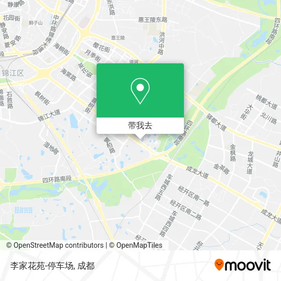 李家花苑-停车场地图