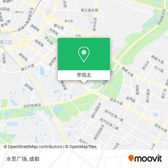 水景广场地图
