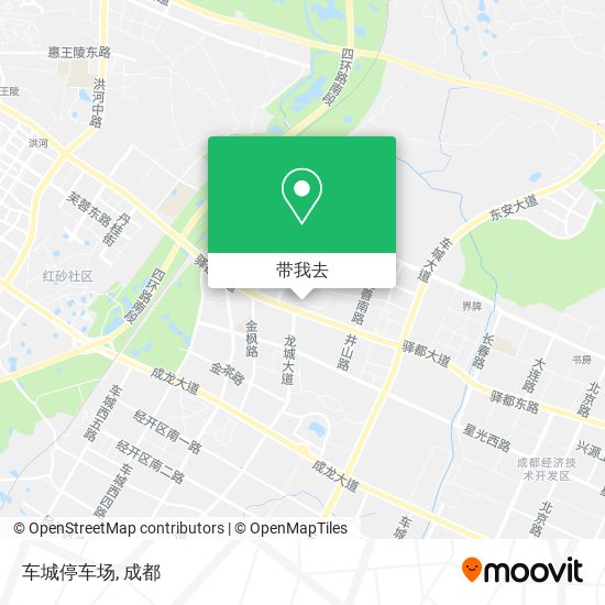 车城停车场地图