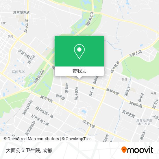 大面公立卫生院地图