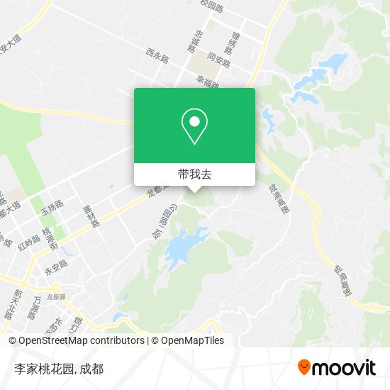 李家桃花园地图
