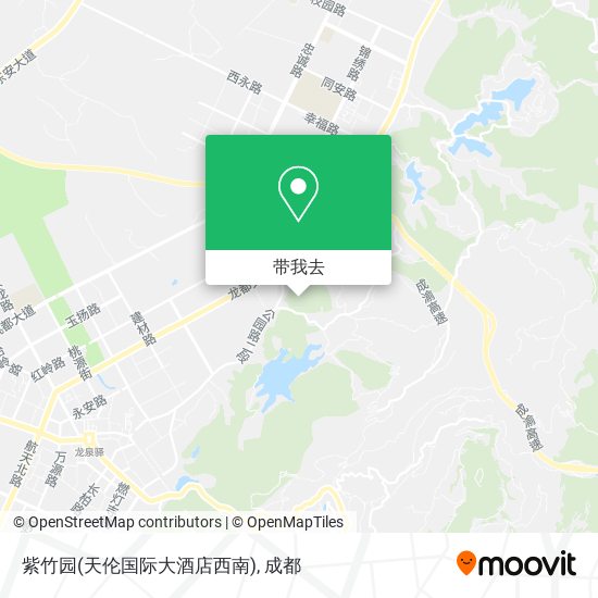 紫竹园(天伦国际大酒店西南)地图