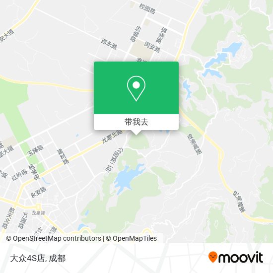 大众4S店地图