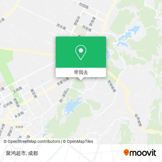 聚鸿超市地图