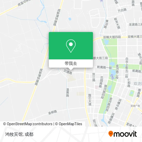 鸿牧宾馆地图