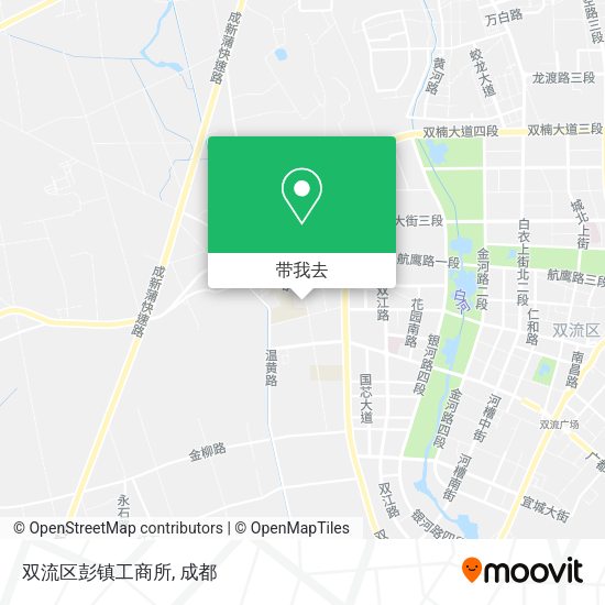 双流区彭镇工商所地图