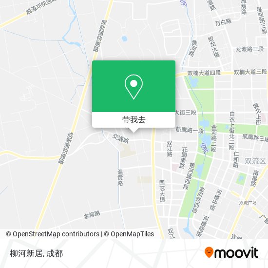 柳河新居地图
