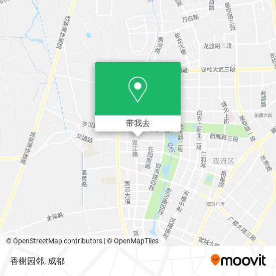 香榭园邻地图