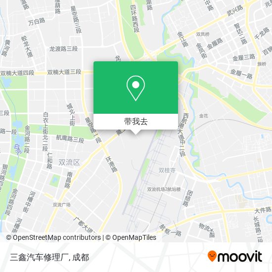 三鑫汽车修理厂地图
