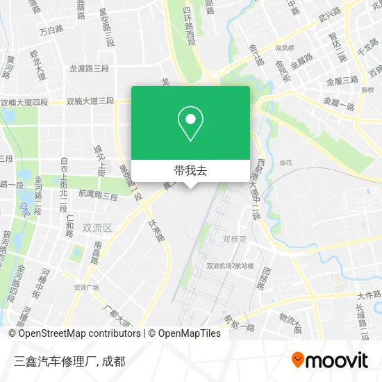 三鑫汽车修理厂地图