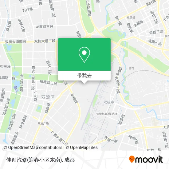 佳创汽修(迎春小区东南)地图