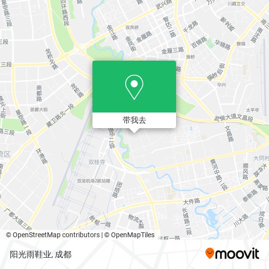 阳光雨鞋业地图