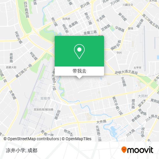 凉井小学地图