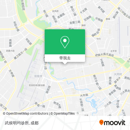武侯明均诊所地图