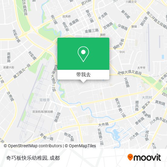 奇巧板快乐幼稚园地图