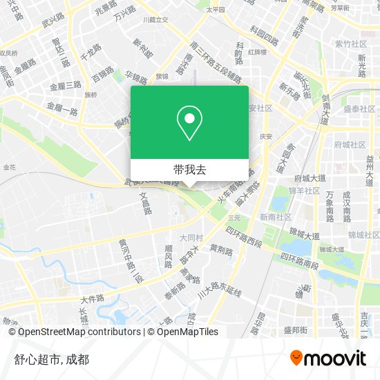 舒心超市地图
