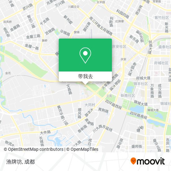 渔牌坊地图