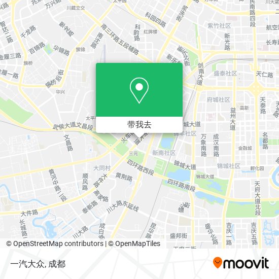 一汽大众地图